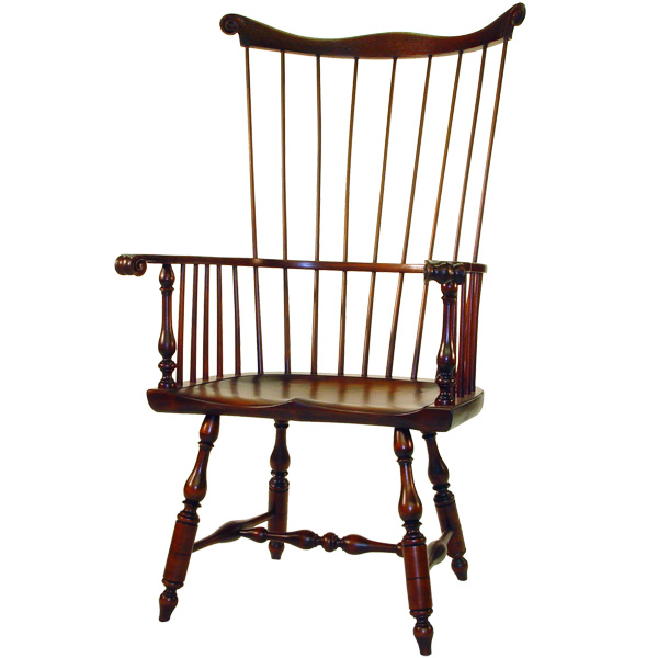 philadelphia comb back arm chair