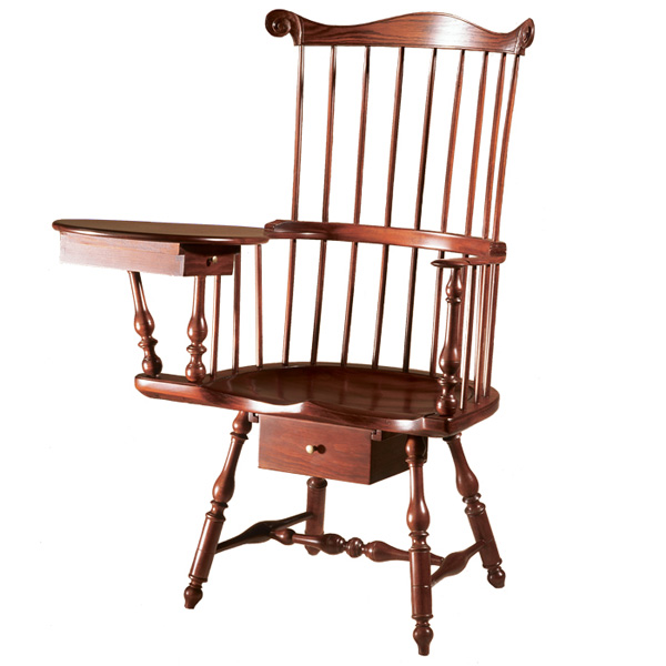 philadelphia writing arm chair