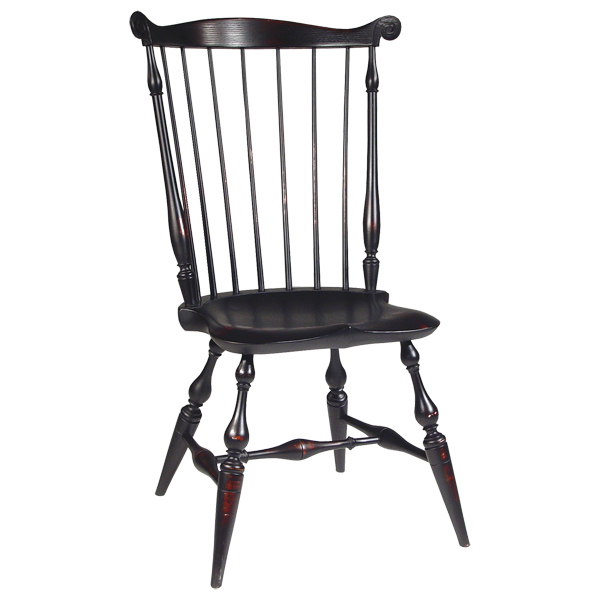 massachusetts fanback side chair